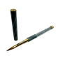 Preview: NAM24 Acryl Pinsel - Pinsel Grün-Gold-1
